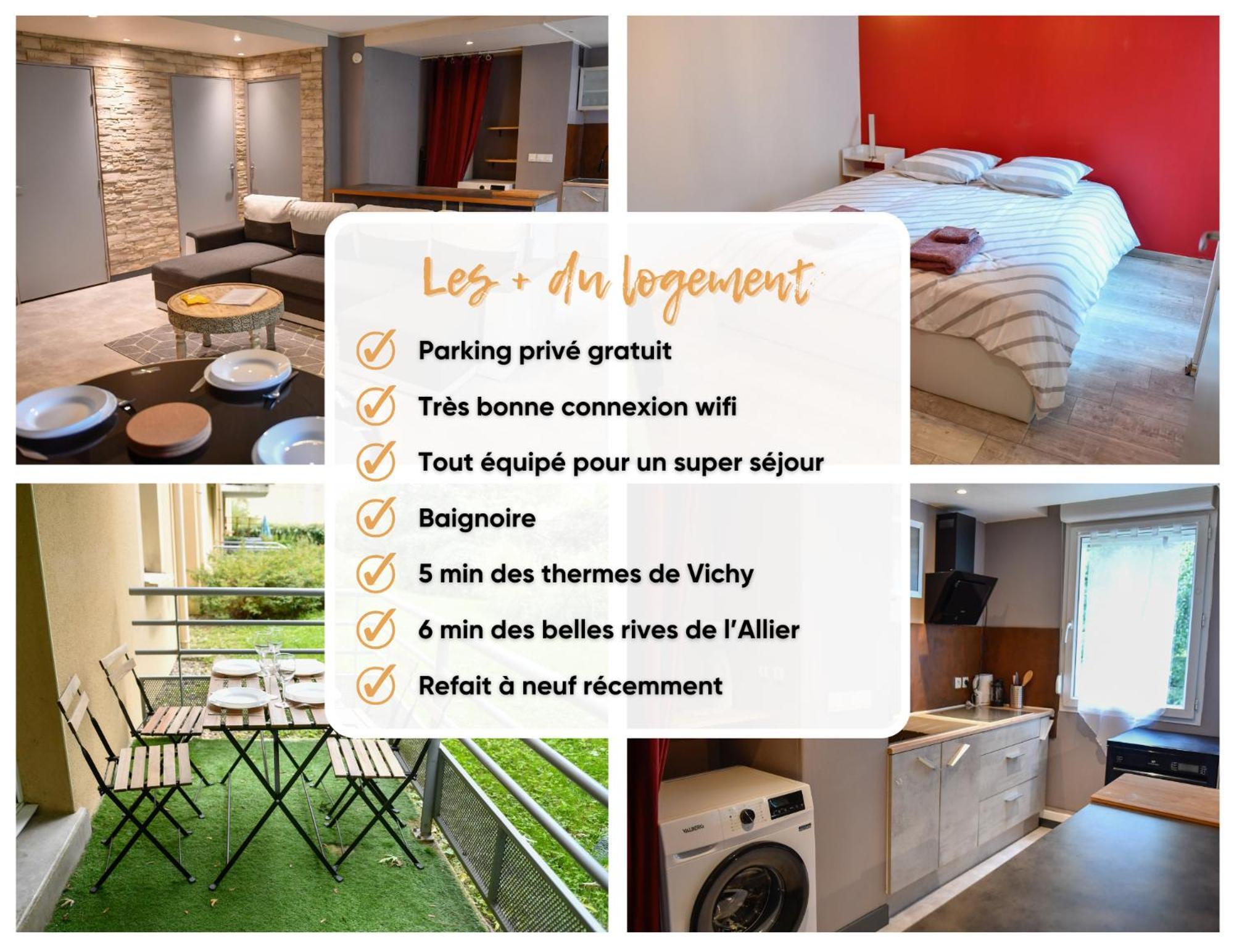 Apartamento Calme Et Terrasse Privee Pres De Vichy Bellerive-sur-Allier Exterior foto